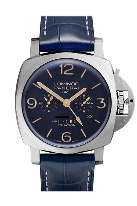 Panerai Luminor 1950 Equation of Time Blue Dial Men's Watch 